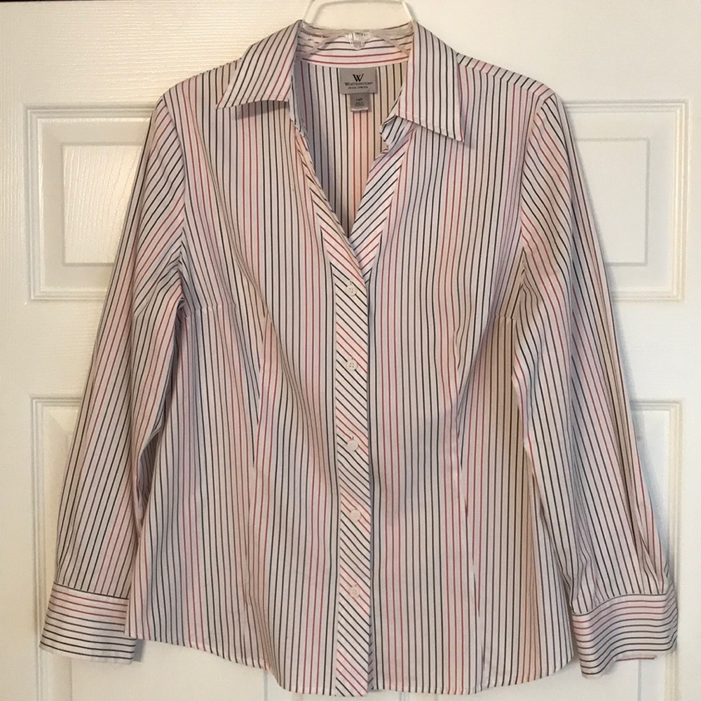 Worthington Career Blouse Size 14 Petite